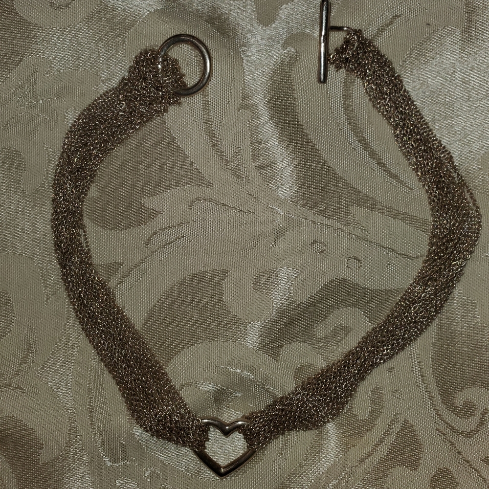 Sterling silver choker